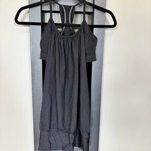 Lululemon Black Built in Bra Yoga Top - size S‍‍‍‍